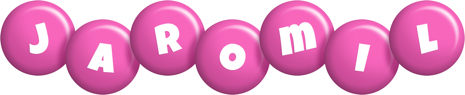 Jaromil candy-pink logo