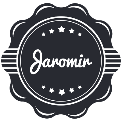 Jaromir badge logo