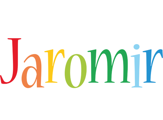 Jaromir birthday logo
