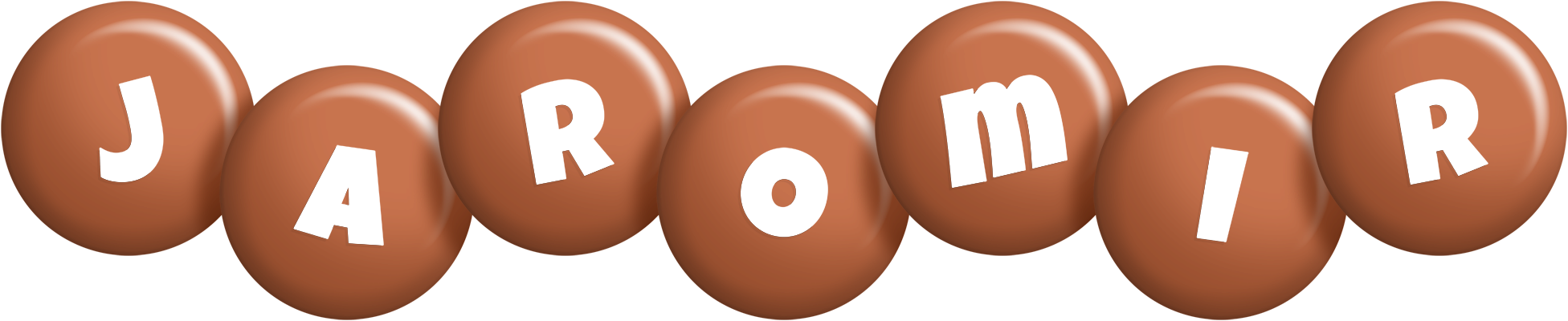 Jaromir candy-brown logo