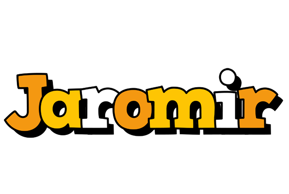 Jaromir cartoon logo