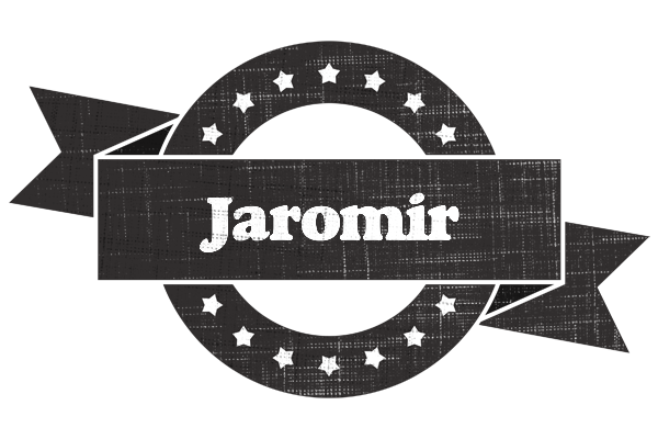 Jaromir grunge logo