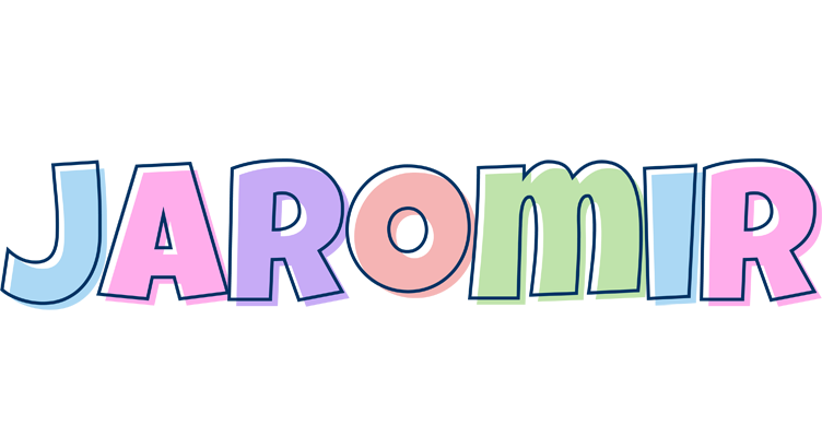 Jaromir pastel logo