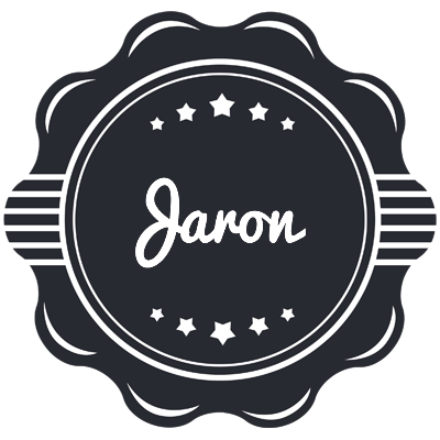 Jaron badge logo
