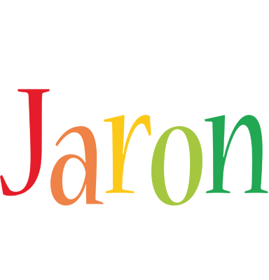 Jaron birthday logo