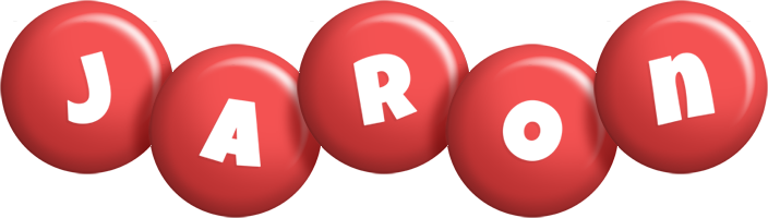 Jaron candy-red logo