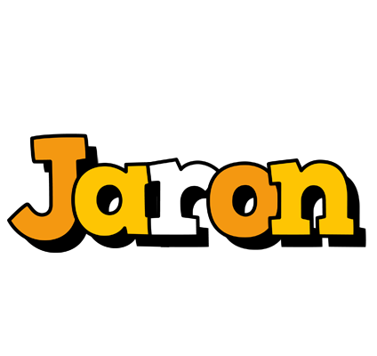 Jaron cartoon logo