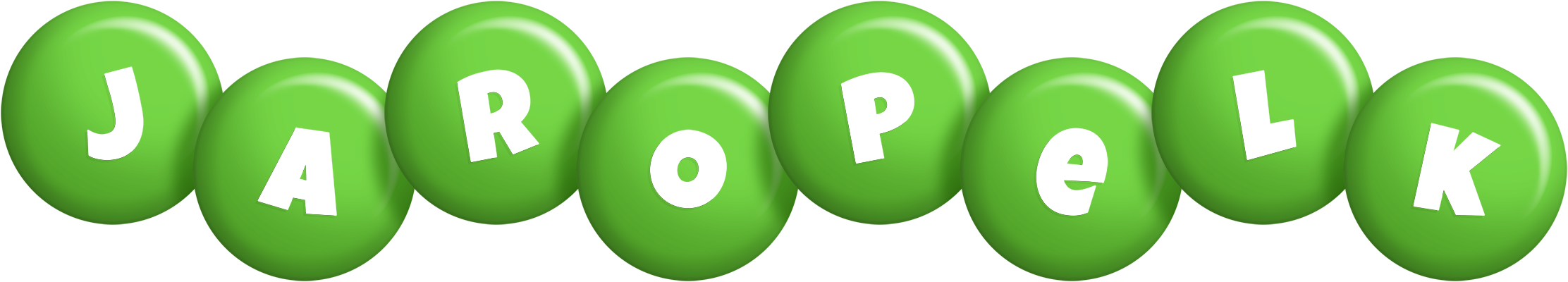 Jaropelk candy-green logo