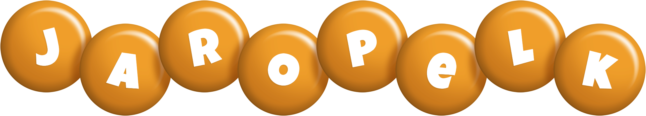 Jaropelk candy-orange logo