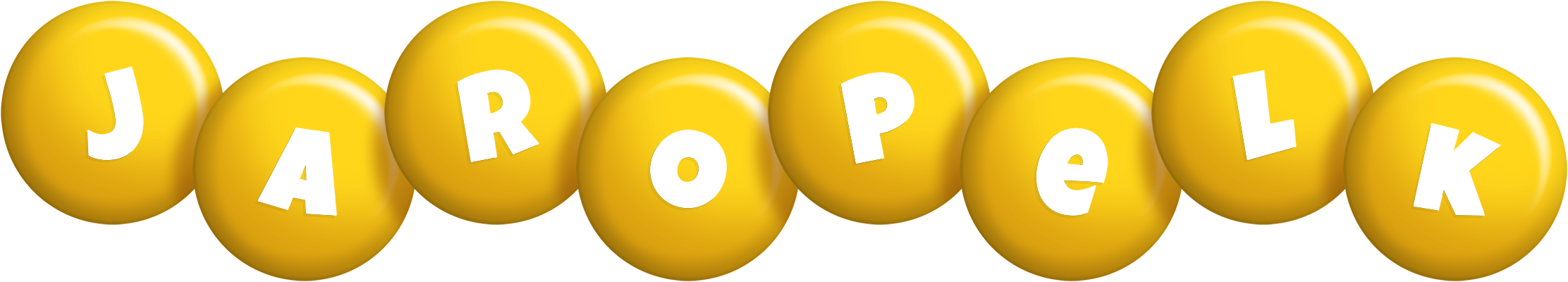 Jaropelk candy-yellow logo