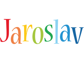 Jaroslav birthday logo