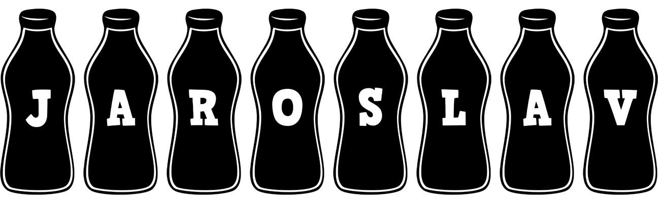 Jaroslav bottle logo