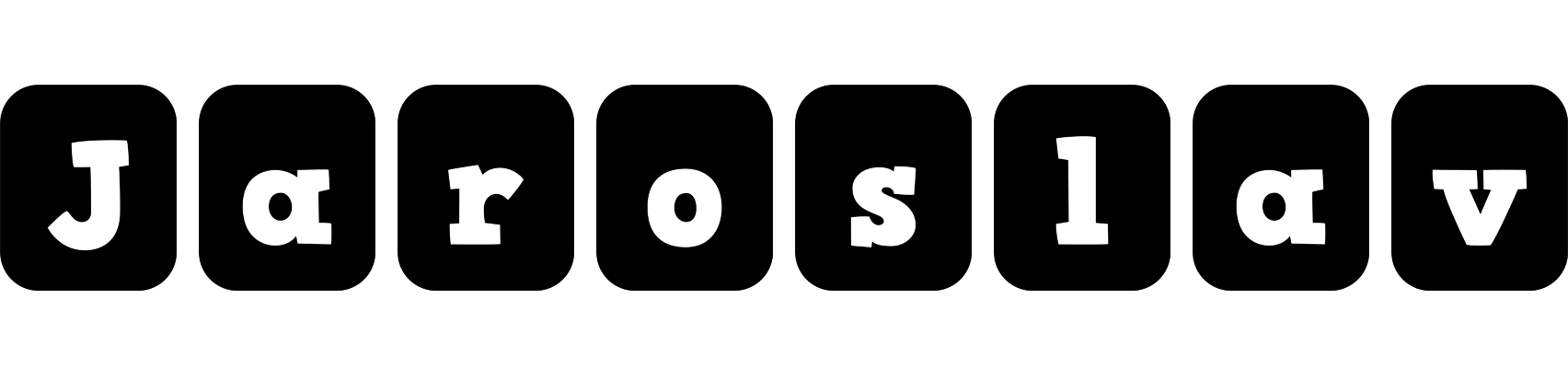 Jaroslav box logo