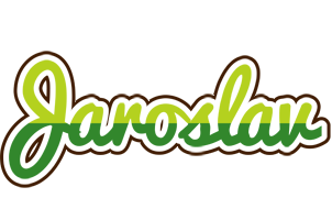 Jaroslav golfing logo