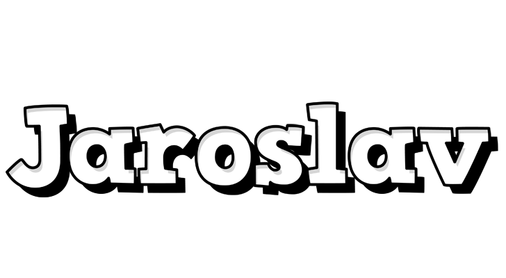 Jaroslav snowing logo