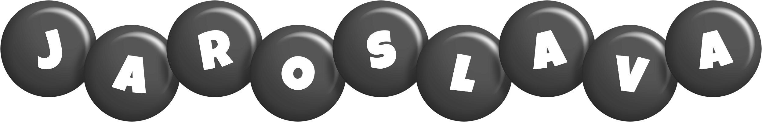 Jaroslava candy-black logo