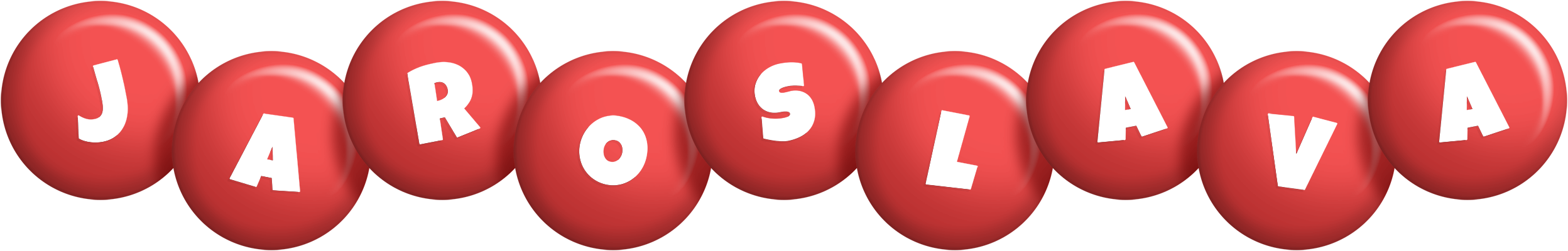 Jaroslava candy-red logo