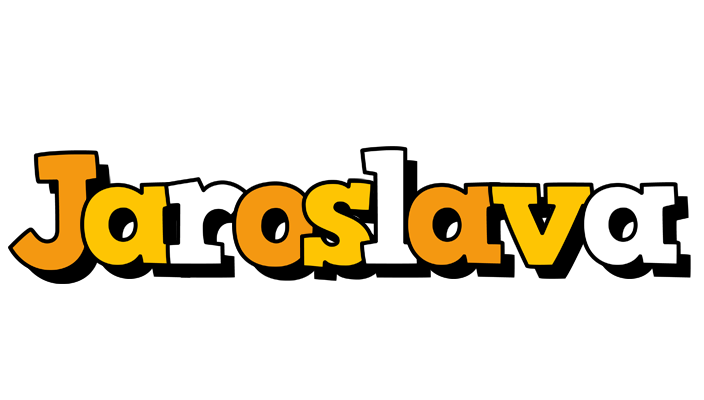 Jaroslava cartoon logo