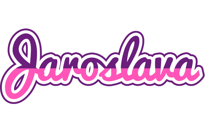 Jaroslava cheerful logo