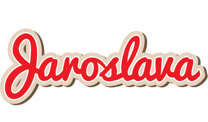 Jaroslava chocolate logo