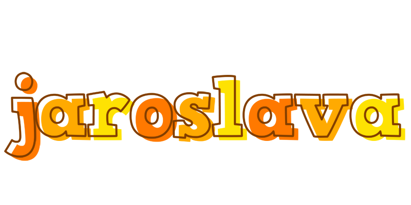 Jaroslava desert logo
