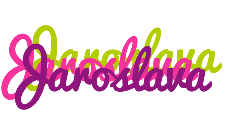 Jaroslava flowers logo