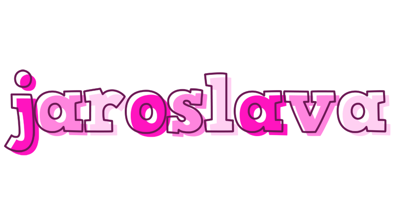 Jaroslava hello logo