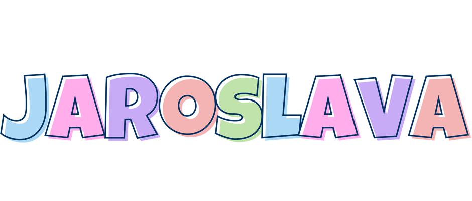Jaroslava pastel logo