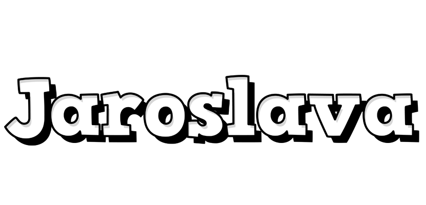 Jaroslava snowing logo