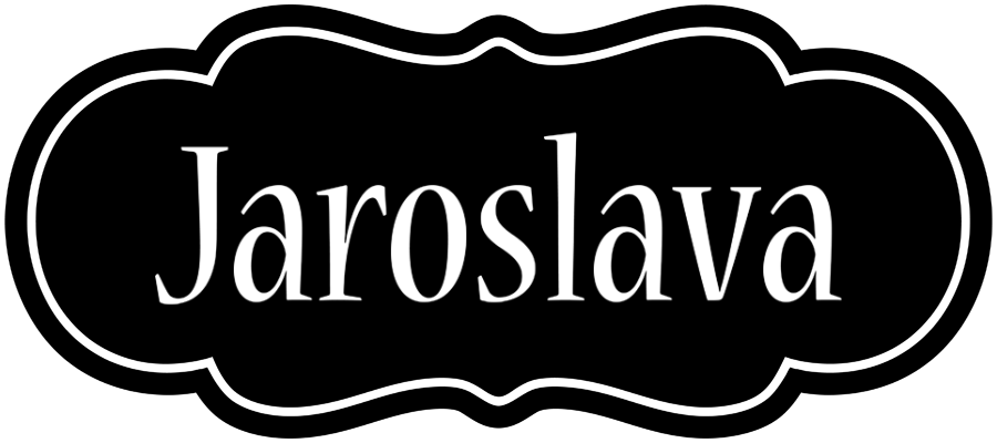 Jaroslava welcome logo