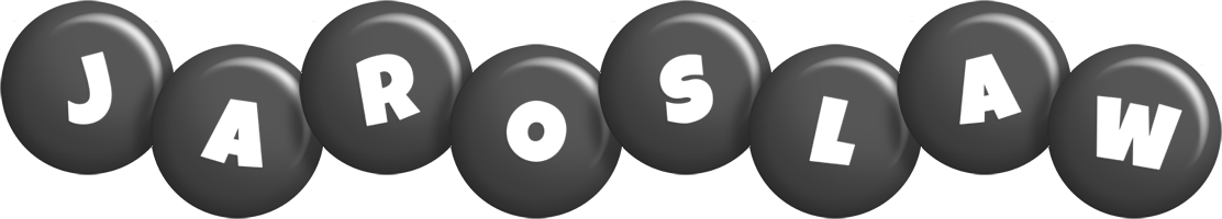 Jaroslaw candy-black logo