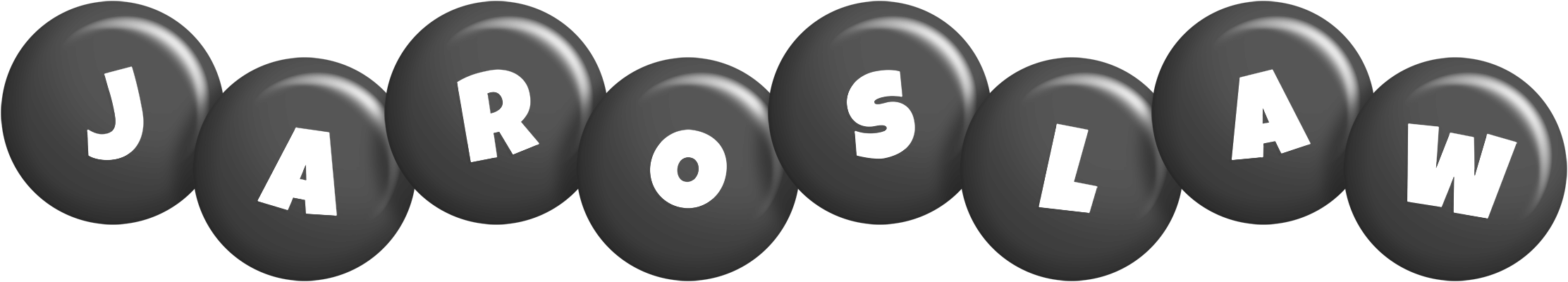 Jaroslaw candy-black logo