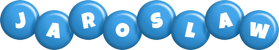 Jaroslaw candy-blue logo