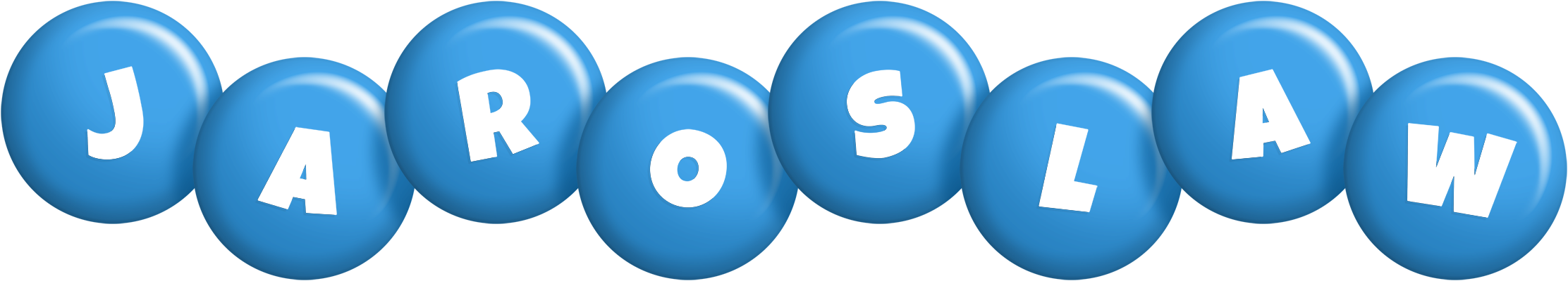 Jaroslaw candy-blue logo