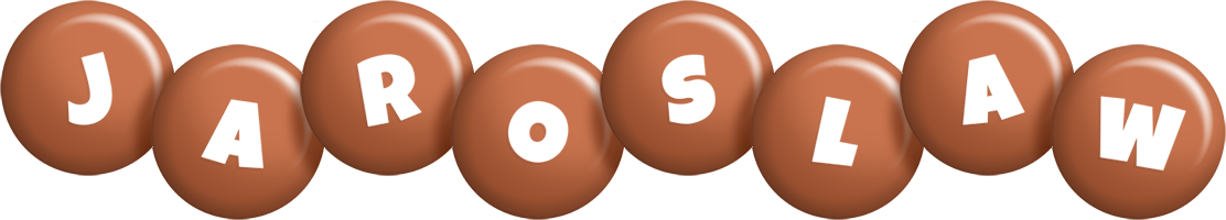 Jaroslaw candy-brown logo