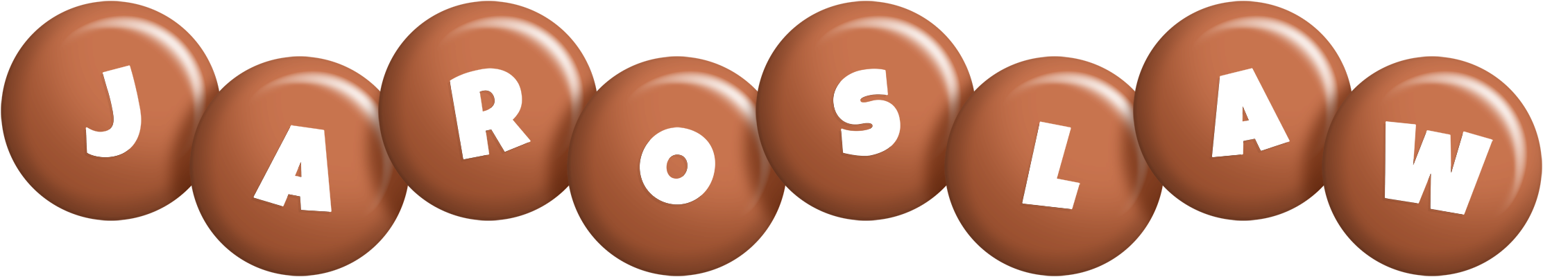 Jaroslaw candy-brown logo