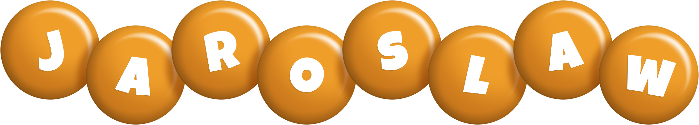 Jaroslaw candy-orange logo