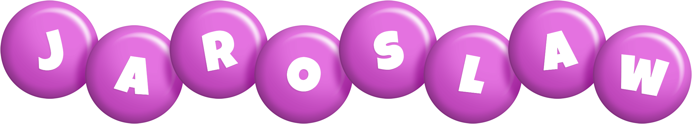 Jaroslaw candy-purple logo