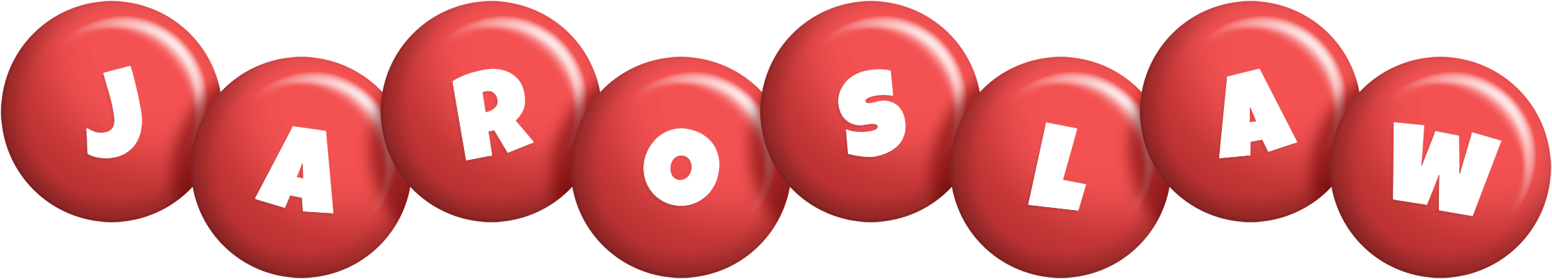 Jaroslaw candy-red logo