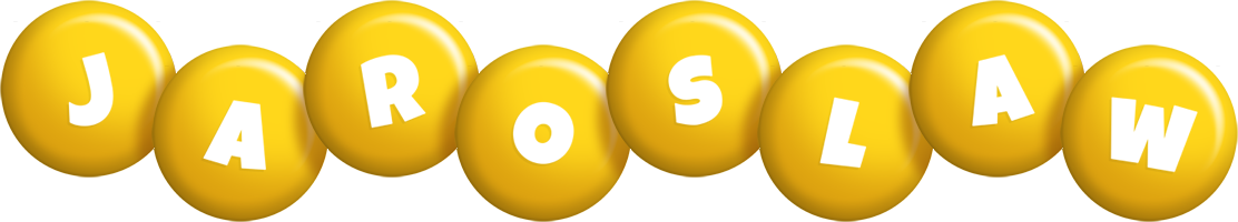Jaroslaw candy-yellow logo