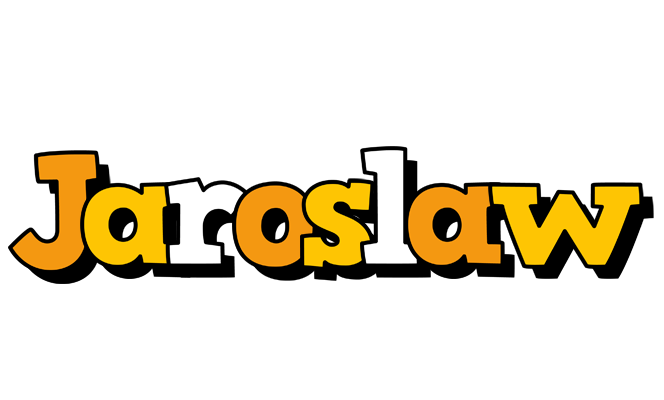 Jaroslaw cartoon logo