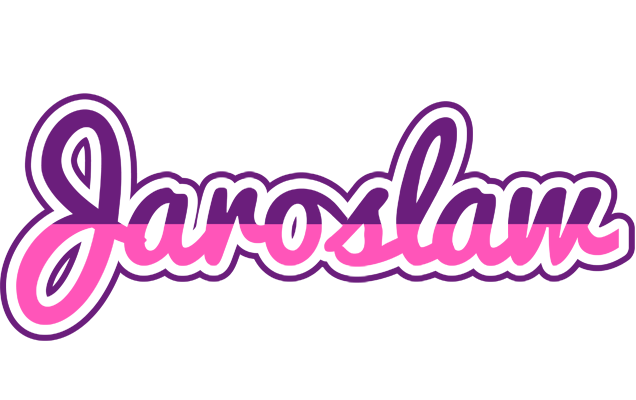 Jaroslaw cheerful logo
