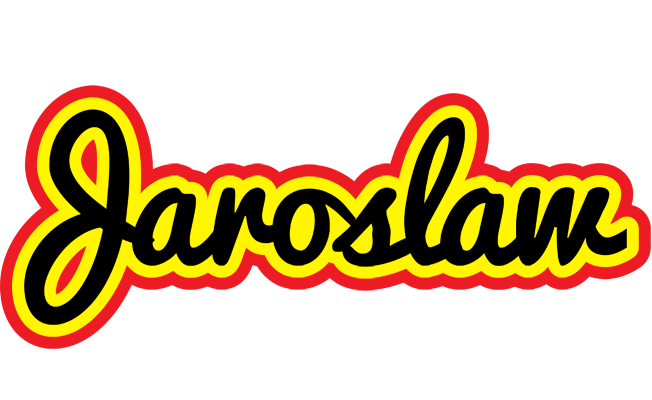 Jaroslaw flaming logo