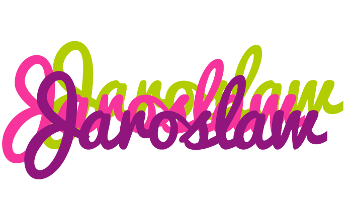 Jaroslaw flowers logo
