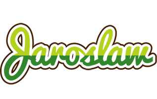 Jaroslaw golfing logo