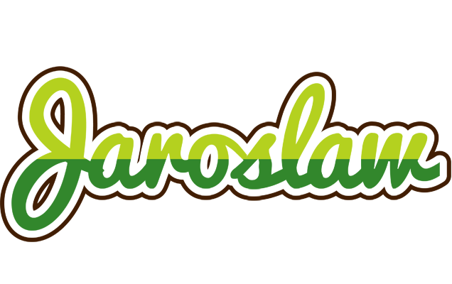 Jaroslaw golfing logo