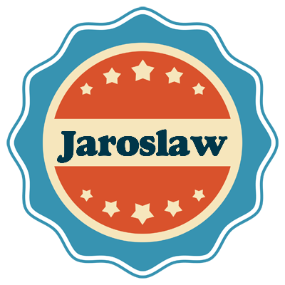 Jaroslaw labels logo