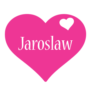 Jaroslaw love-heart logo