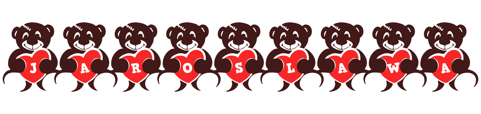Jaroslawa bear logo