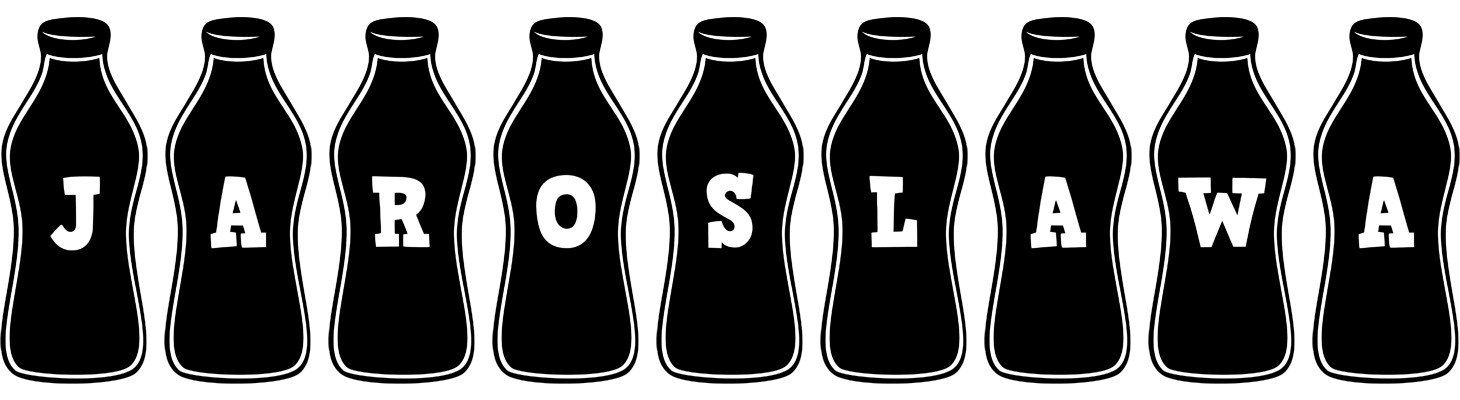 Jaroslawa bottle logo